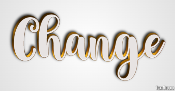 Change Text Effect