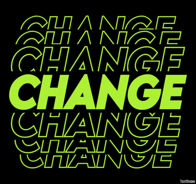 Change Metin Efekti