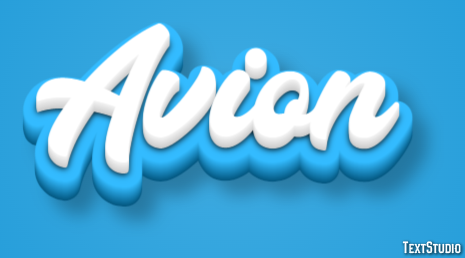 Avion Text Effect