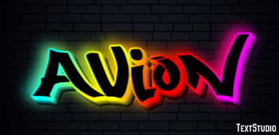 Avion Text Effect