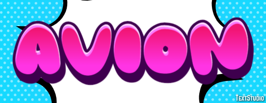 Avion Text Effect