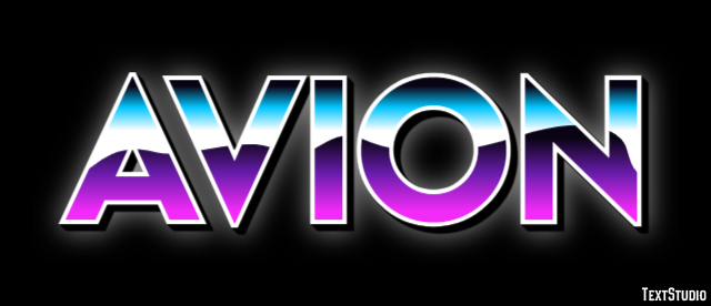 Avion Text Effect