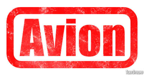 Avion Text Effect