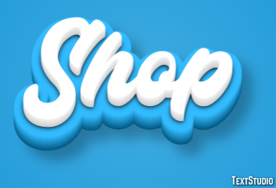 Shop Texteffekt
