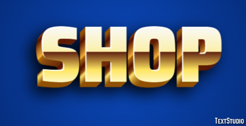 Shop Texteffekt