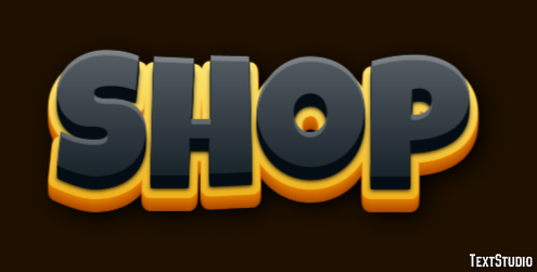 Shop Texteffekt