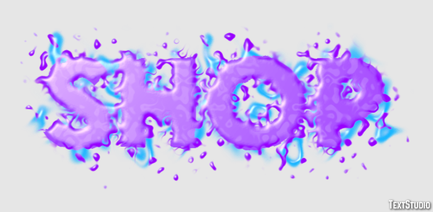 Shop Texteffekt