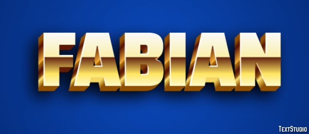 Fabian Efecto de Texto