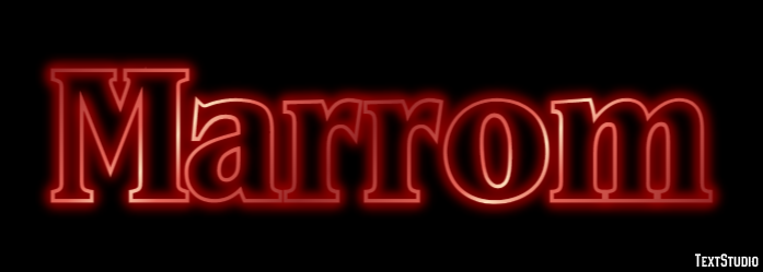 Marrom Efeito do texto