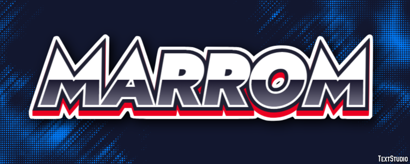 Marrom Efeito de texto