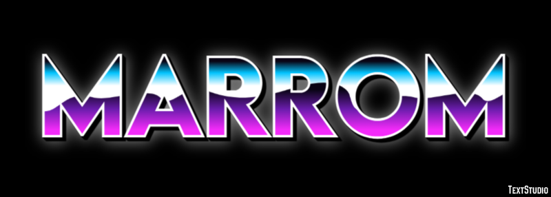 Marrom Efeito de texto
