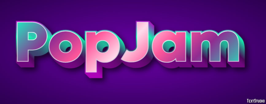 PopJam Text Effect