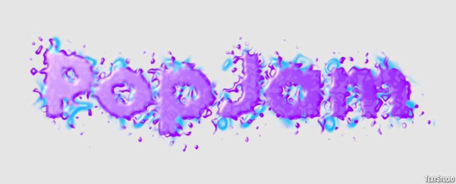 PopJam Text Effect
