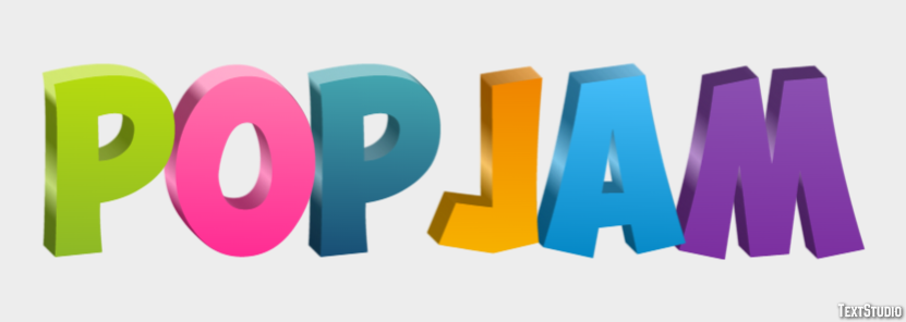 PopJam Text Effect