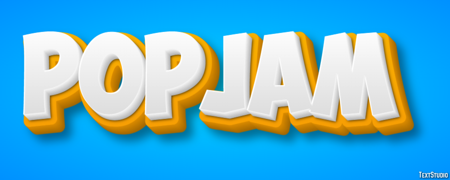 PopJam Text Effect