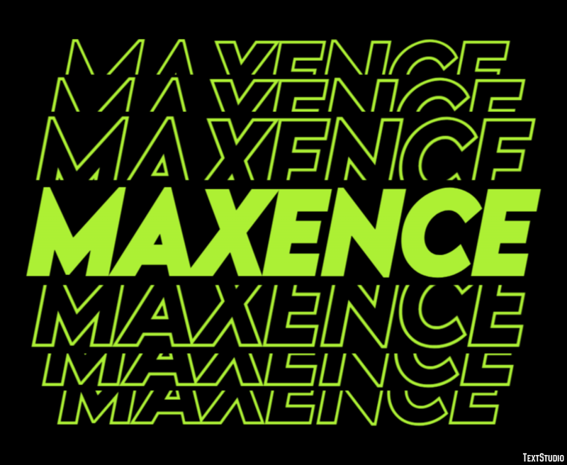 Maxence Effet de Texte