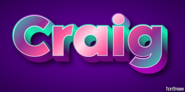 Craig Efekt tekstowy