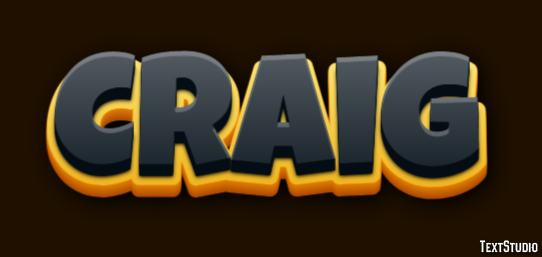 Craig Texteffekt