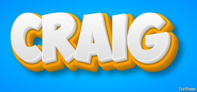 Craig Texteffekt