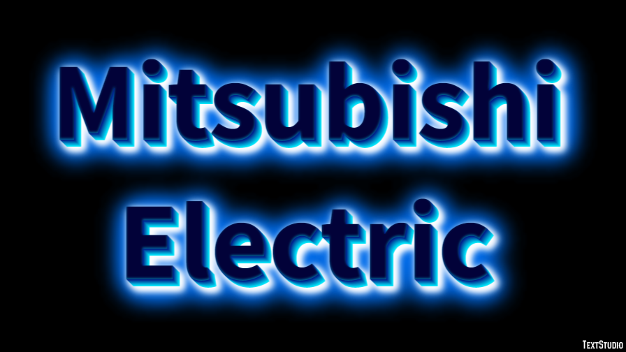 Mitsubishi Electric Efekt tekstowy