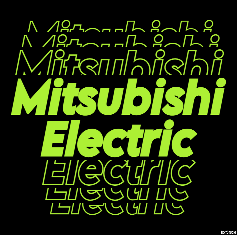 Mitsubishi Electric Metin Efekti