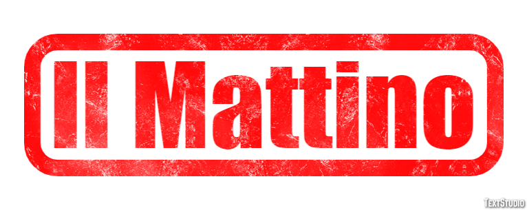 Il Mattino Effetto testo