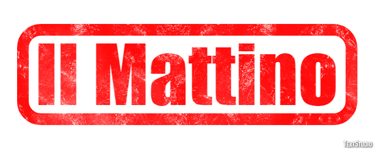 Il Mattino Efeito de texto
