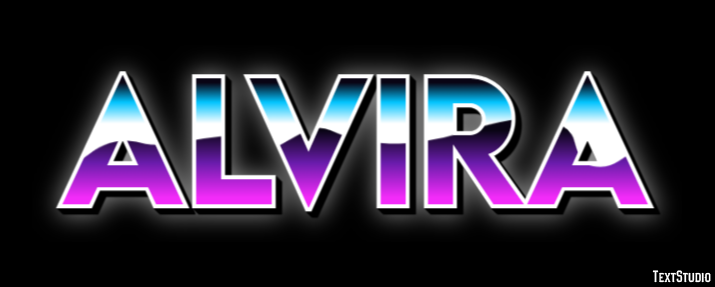 Alvira Tekst Effect