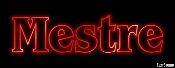 Mestre Эффект текста