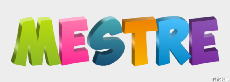 Mestre Efekt tekstowy