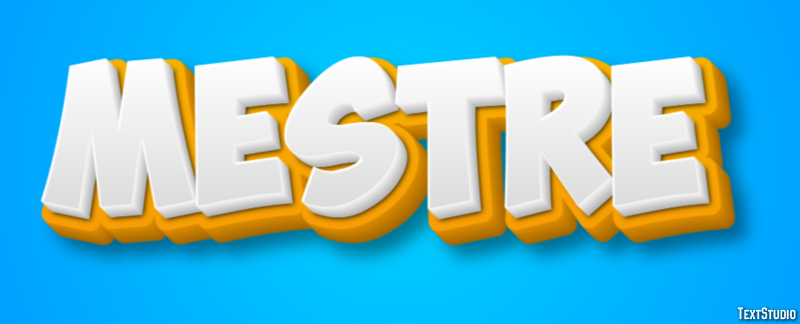 Mestre Efekt tekstowy
