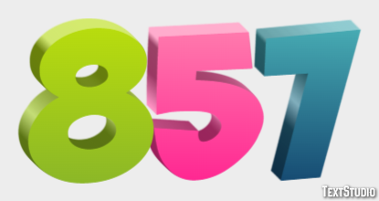 857 Metin Efekti