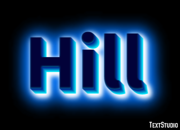 Hill Efekt tekstowy