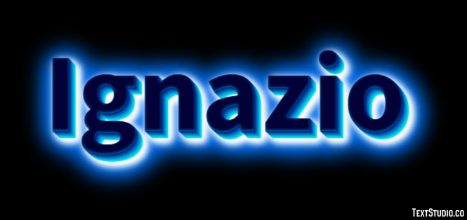 Ignazio Effetto testo