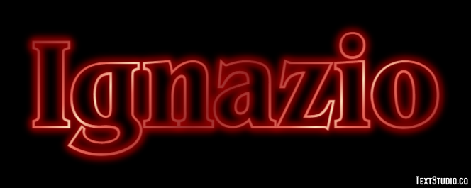 Ignazio Effetto testo