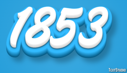 1853 Efekt tekstowy