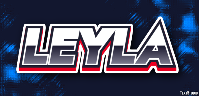 Leyla テキスト効果