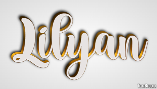 Lilyan Texteffekt