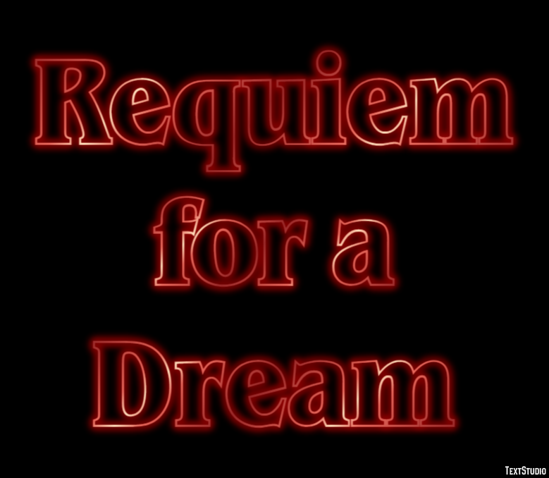 Requiem for a Dream Text Effect
