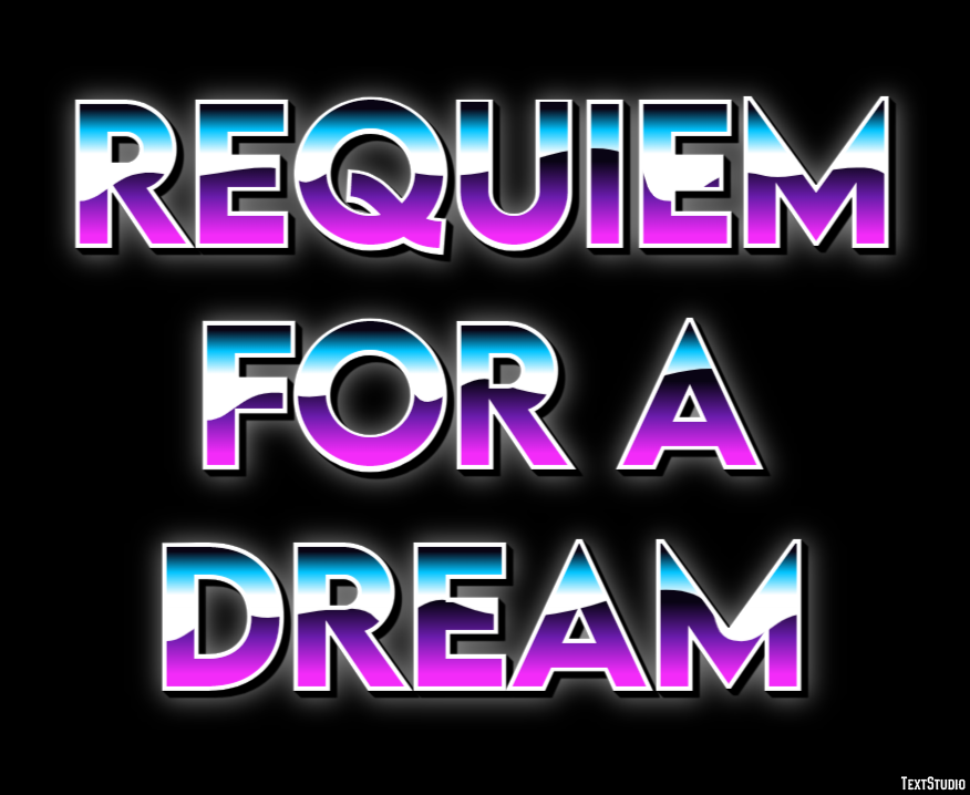Requiem for a Dream Text Effect
