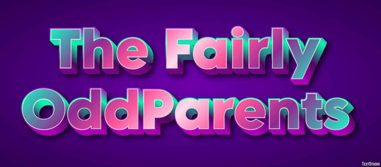 The Fairly OddParents Effet de Texte