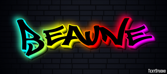 Beaune Text Effect
