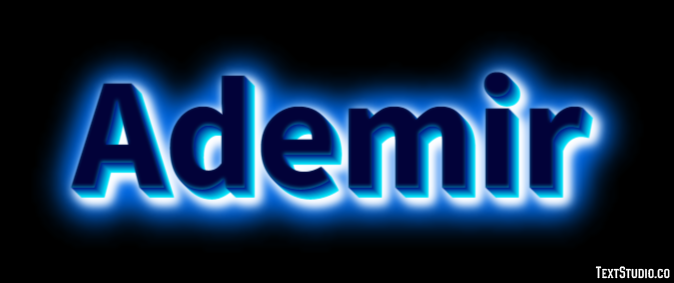 Ademir Texteffekt