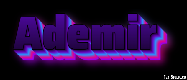 Ademir Texteffekt