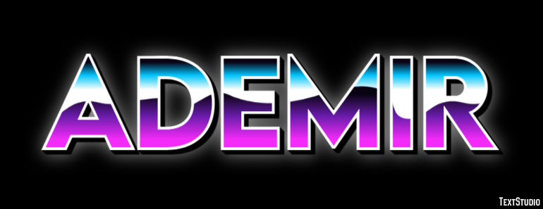 Ademir Texteffekt