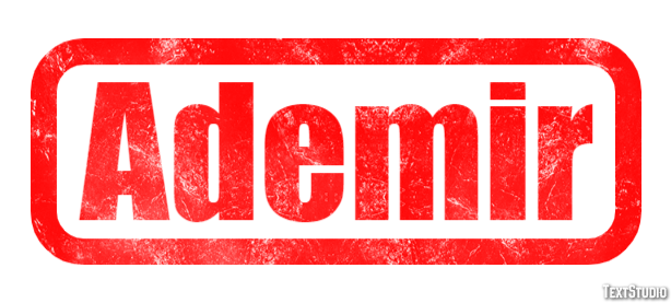 Ademir Texteffekt