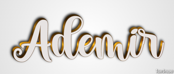Ademir Texteffekt
