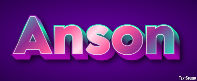 Anson Effet de Texte