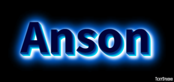 Anson Texteffekt