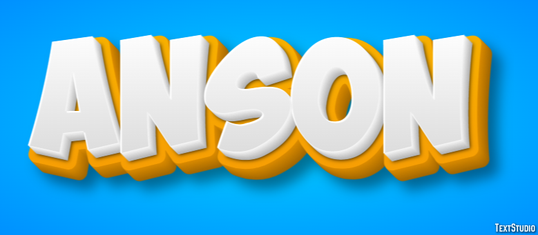 Anson Text Effect
